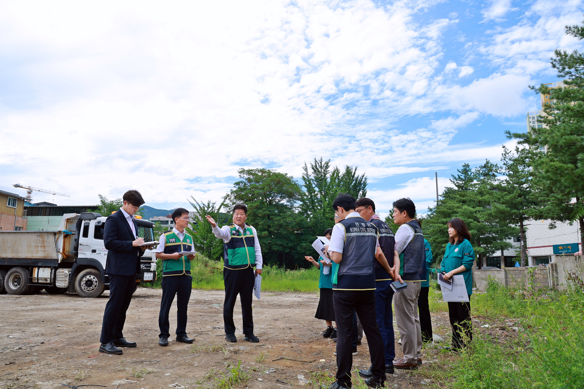 태백시,‘태백 꿈탄탄 이음터 건립사업’현장 점검 이미지 1